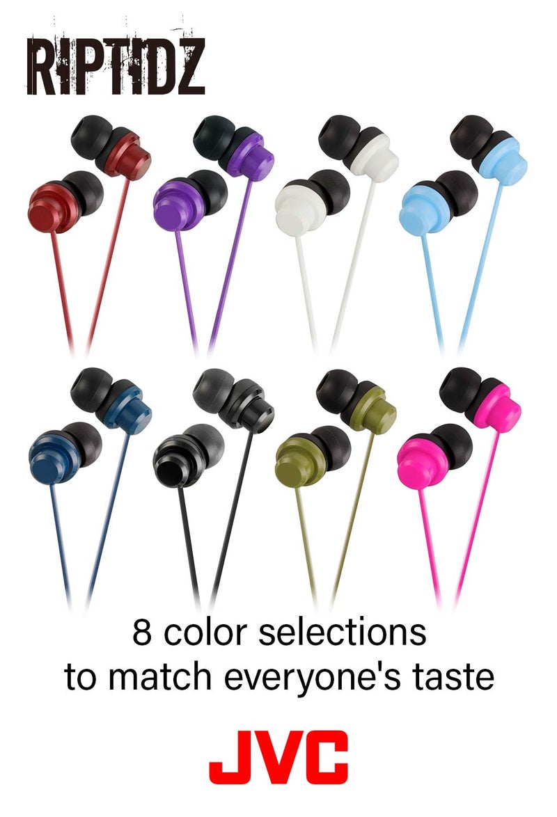 JVC HAFX8P Headphone, Riptidz, In-Ear - Image 5